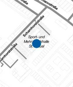 Vorschau: Karte von Sport- und Mehrzweckhalle St. Arnual