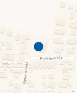 Vorschau: Karte von Gemeindekindergarten an der Kiefernstraße