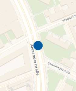 Vorschau: Karte von Bushaltestelle Alexanderstr. (Berlin)
