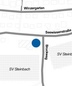 Vorschau: Karte von Vereinsheim SV Steinbach