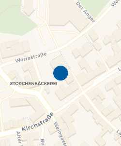 Vorschau: Karte von VR Bank Westthüringen eG, Filiale Berka/Werra