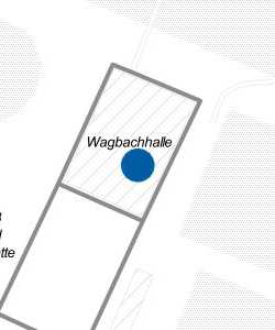 Vorschau: Karte von Wagbachhalle