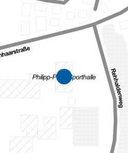 Vorschau: Karte von Philipp-Palm-Sporthalle