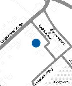 Vorschau: Karte von Bürgersaal Burgrieden