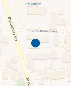 Vorschau: Karte von Staatliches Vermessungsamt Schwäbisch Hall Technische Vermessungsstelle