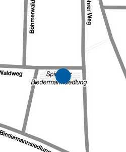 Vorschau: Karte von Spielplatz Biedermannsiedlung