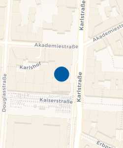Vorschau: Karte von JONNY M. Club Karlsruhe Fitnessstudio Karlsruhe