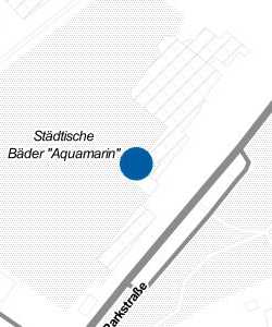 Vorschau: Karte von Städtische Bäder "Aquamarin"
