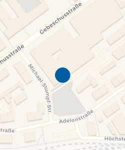 Vorschau: Karte von Stadtbücherei Frankfurt am Main - Bibliothekszentrum Höchst