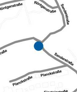 Vorschau: Karte von Mühlacker , Einsteinstraße, Senderhang