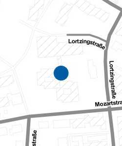 Vorschau: Karte von Förderzentrum Mitte - Standort Hilden
