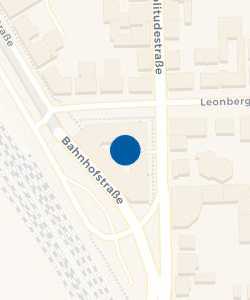 Vorschau: Karte von Parkplatz Bahnhof Leonberger Straße P3