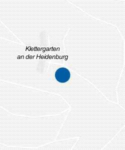 Vorschau: Karte von Klettergarten an der Heidenburg