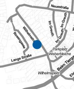 Vorschau: Karte von Postagentur Bad Urach