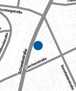 Vorschau: Karte von Ecke Schwab/Senefelderstraße