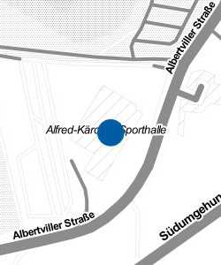 Vorschau: Karte von Alfred-Kärcher-Sporthalle