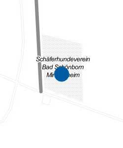 Vorschau: Karte von Schäferhundeverein Bad Schönborn Mingolsheim