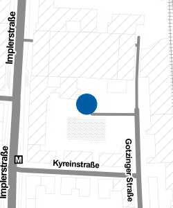 Vorschau: Karte von Grund- und Mittelschule an der Implerstraße