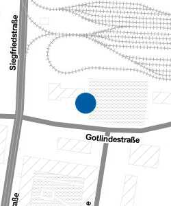 Vorschau: Karte von Kinder- und Jugendfreizeiteinrichtung Siegfriedstraße