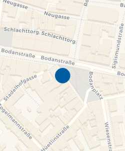 Vorschau: Karte von Hausarztpraxis am Bodanplatz