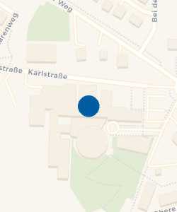 Vorschau: Karte von Alb-Donau Klinikum und Gesundheitszentrum Langenau