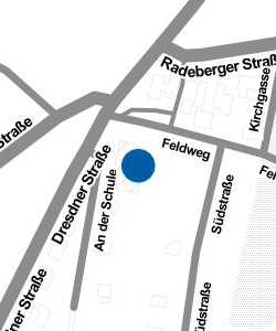 Vorschau: Karte von Vereinshaus Ottendorf-Okrilla