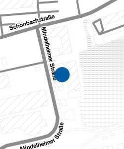 Vorschau: Karte von Berufsbildungszentrum Augsburg der Lehmbaugruppe – Mindelheimer Straße