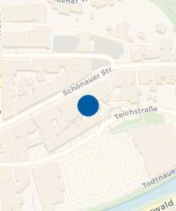 Vorschau: Karte von VR-Bank eG Schopfheim-Maulburg, Geschäftsstelle Zell i. W.