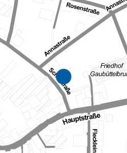 Vorschau: Karte von Kath. Öffentl. Bücherei Gaubüttelbrunn