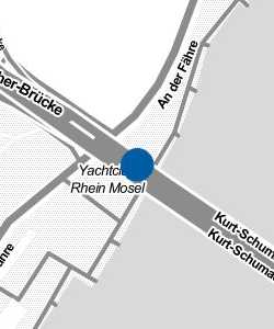 Vorschau: Karte von Yachtclub Rhein Mosel