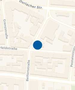 Vorschau: Karte von Städtischer Kindergarten Belfortstraße