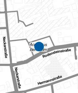 Vorschau: Karte von Ärztehaus Bensheim