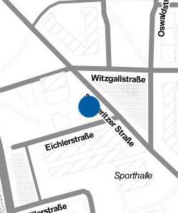 Vorschau: Karte von Evangelischer Kindergarten und Hort der Erlöserkirchgemeinde