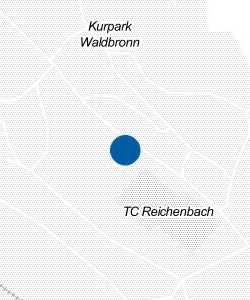 Vorschau: Karte von Kneippanlage Kurpark Reichenbach