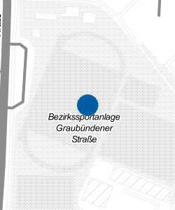 Vorschau: Karte von Bezirkssportanlage Graubündener Straße
