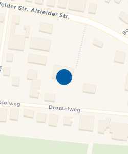 Vorschau: Karte von Kindertagesstätte "Alsfelder Straße"