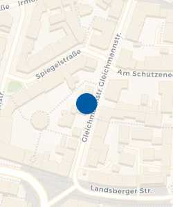 Vorschau: Karte von Santander Filiale München - Pasing