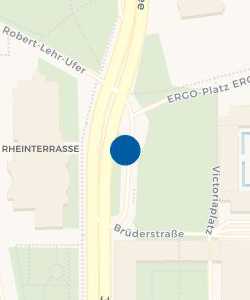 Vorschau: Karte von Taxi-Düsseldorf "Rheinterrasse"
