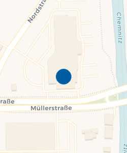 Vorschau: Karte von Volkswagen Automobile Chemnitz GmbH | Müllerstraße