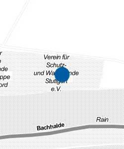 Vorschau: Karte von Verein für Schutz- und Wachhunde Stuttgart e.V.