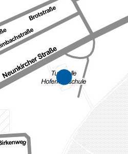 Vorschau: Karte von Turnhalle Hoferkopfschule