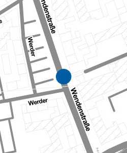 Vorschau: Karte von Wendenstraße / Werder