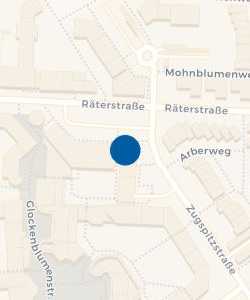 Vorschau: Karte von VR Bank München Land eG Versicherungsfiliale Räter-Einkaufs-Zentrum Kirchheim