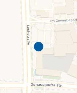 Vorschau: Karte von HypoVereinsbank Regensburg Gewerbepark