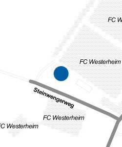Vorschau: Karte von Sportheim Westerheim