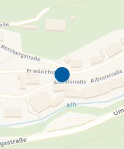 Vorschau: Karte von St. Blasien Friedrichstraße