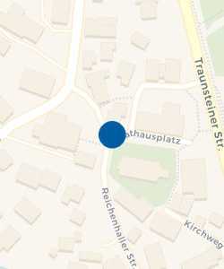 Vorschau: Karte von Deutsche Post AG [Rathausplatz 1, 83334 Inzell]