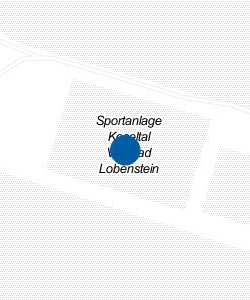 Vorschau: Karte von Sportanlage Koseltal VfR Bad Lobenstein