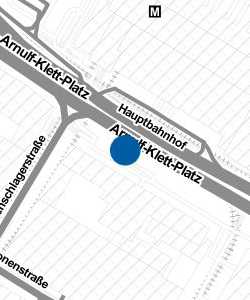 Vorschau: Karte von Bikebox Arnulf-Klett-Platz Anlage B