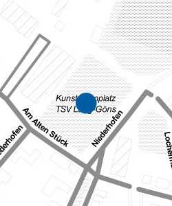 Vorschau: Karte von Kunstrasenplatz TSV Lang-Göns